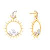 14K Gold Earrings Subtle Hoops & Gem-Fit from Barish Collection