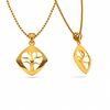 14KT (585) Yellow Gold Pendant for Women