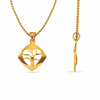 14KT (585) Yellow Gold Pendant for Women