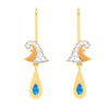 14K Gold Earrings With Striking Gems From Barish Collection