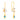 14K Gold Earrings With Striking Gems From Barish Collection