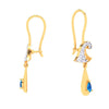 14K Gold Earrings With Striking Gems From Barish Collection