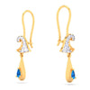 14K Gold Earrings With Striking Gems From Barish Collection