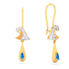 14K Gold Earrings With Striking Gems From Barish Collection