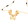 14k Lightweight Lord Ganesha Mangalsutra  From Amazea Collection