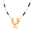 14k Lightweight Lord Ganesha Mangalsutra  From Amazea Collection