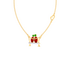 Dainty Couple 14k Gold Necklace From PC Chandra Amazea Collection