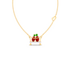 Dainty Couple 14k Gold Necklace From PC Chandra Amazea Collection