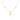 Unique 14k Gold Necklace With Stone- Amazea Collection