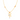 Unique 14k Gold Necklace With Stone- Amazea Collection