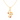 14KT Musical Note Bird Gold Pendant From Amazea Collection