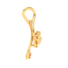 14KT Musical Note Bird Gold Pendant From Amazea Collection