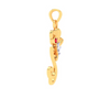 14KT Musical Note Butterfly Gold Pendant From Amazea Collection