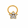 14KT (585) Yellow Gold Nosepin for Women