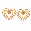 14KT (585) Yellow Gold Stud Earrings for Women