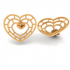 14KT (585) Yellow Gold Stud Earrings for Women