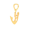 14KT Anchor Musical Note Gold Pendant From Amazea Collection