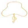 14KT Musical Note With Orchestrating Man Gold Pendant From Amazea Collection