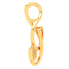 14KT Musical Note Microphone Jack Gold Pendant From Amazea Collection