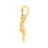 14kt Musical Note And Feather Gold Pendant From Amazea Collection 