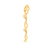 14kt Musical Note Drop Gold Pendant From Amazea Collection 