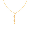 14kt Musical Note Drop Gold Pendant From Amazea Collection 