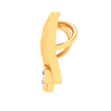 14kt Musical Note 'M' Shape Gold Pendant From Amazea Collection 