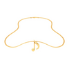 14kt Quaver Musical Note Gold Pendant From Amazea Collection 