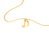 14kt Quaver Musical Note Gold Pendant From Amazea Collection 