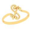 14kt Musical Note Gold Ring From Amazea Collection 