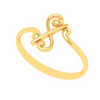 14kt Musical Note Gold Ring From Amazea Collection 