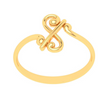 14kt Musical Note Gold Ring From Amazea Collection 