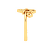 14kt Musical Note Gold Ring From Amazea Collection 