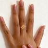 14kt Musical Note Gold Ring From Amazea Collection 