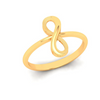 14kt Infinity Design Gold Ring From Amazea Collection 