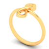 14kt Infinity Design Gold Ring From Amazea Collection 