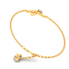 14KT Musical Note with Trumpet Gold Braclet From Amazea Collection 