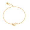 14KT Musical Note Gold Braclet From Amazea Collection 