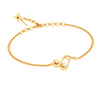 14KT Musical Note Gold Braclet From Amazea Collection 