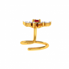 14KT (585) Yellow Gold Nosepin for Women