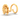 14KT Half Flower Shaped Gold Nosepin From Online Exclusive Collection 