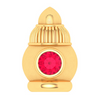 14KT Sindoor Case Shaped Gold Nosepin with a Red Stone From Online Exclusive Collection 