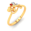 14K uniquely designed gold ring from the Amazea Collection