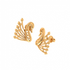 14KT (585) Yellow Gold Stud Earrings for Women