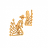 14KT (585) Yellow Gold Stud Earrings for Women