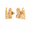 14KT (585) Yellow Gold Stud Earrings for Women