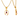 14KT (585) Yellow Gold Pendant for Women