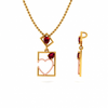 14KT (585) Yellow Gold Pendant for Women