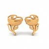 14KT (585) Yellow Gold Stud Earrings for Women