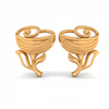 14KT (585) Yellow Gold Stud Earrings for Women